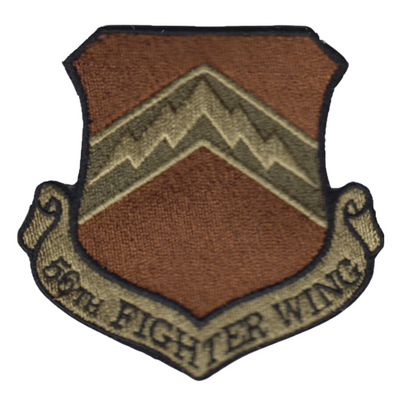 56th Fighter Wing Spice Brown Patch - 2 Pack